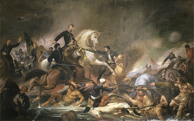 La Battaglia di Campo Grande. Dipinto di Pedro Américo.