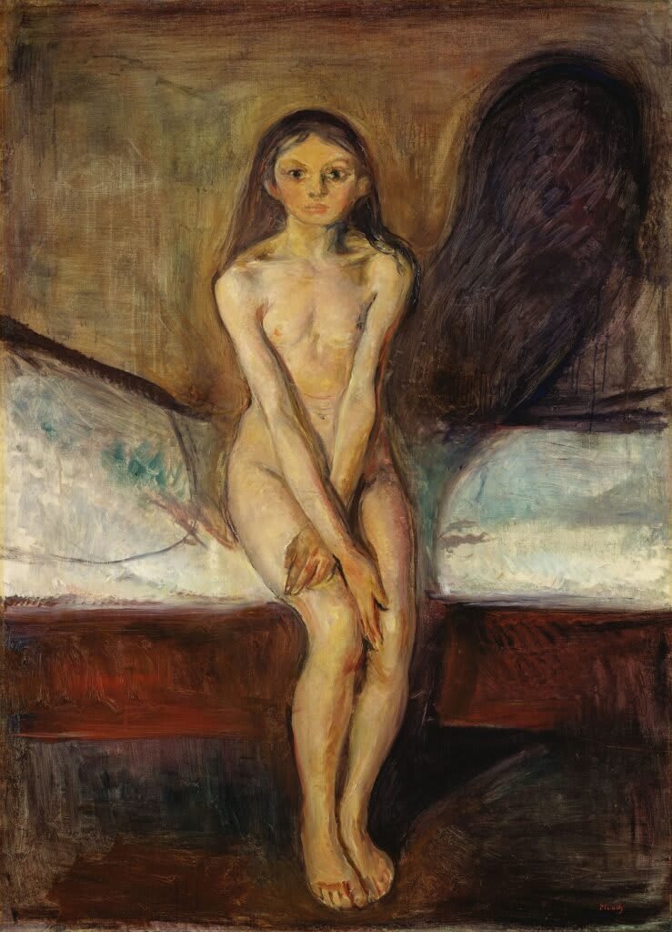 Puberty. Edvard Munch. 1895