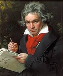Portrait of Beethoven by Joseph Karl Stieler. 1820