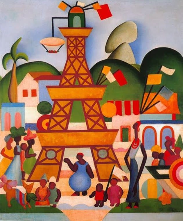 Carnival in Madureira by Tarsila do Amaral, 1924.