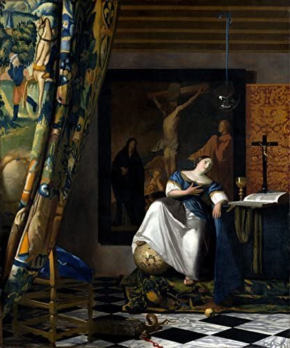 Johannes Vermeer - Allégorie de la Foi Catholique