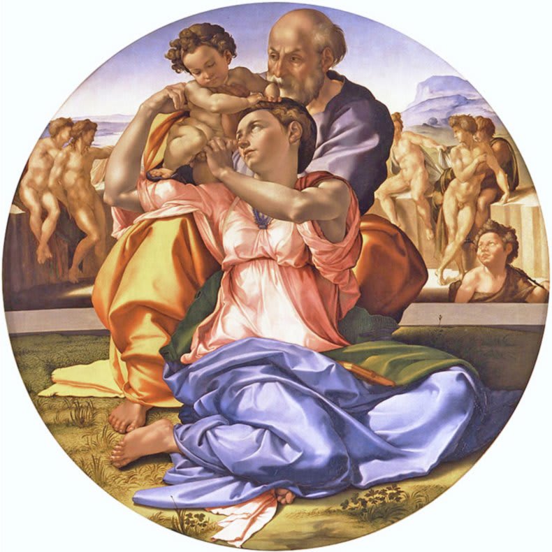 The Tondo Doni - Michelangelo Buonarroti