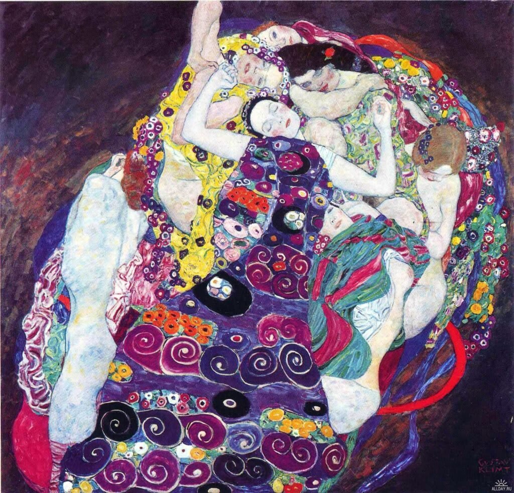 Peinture de Gustav Klimt, Danaë.