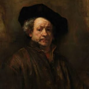 Autorretrato. Rembrandt van Rijn. 1660. Museo Metropolitano