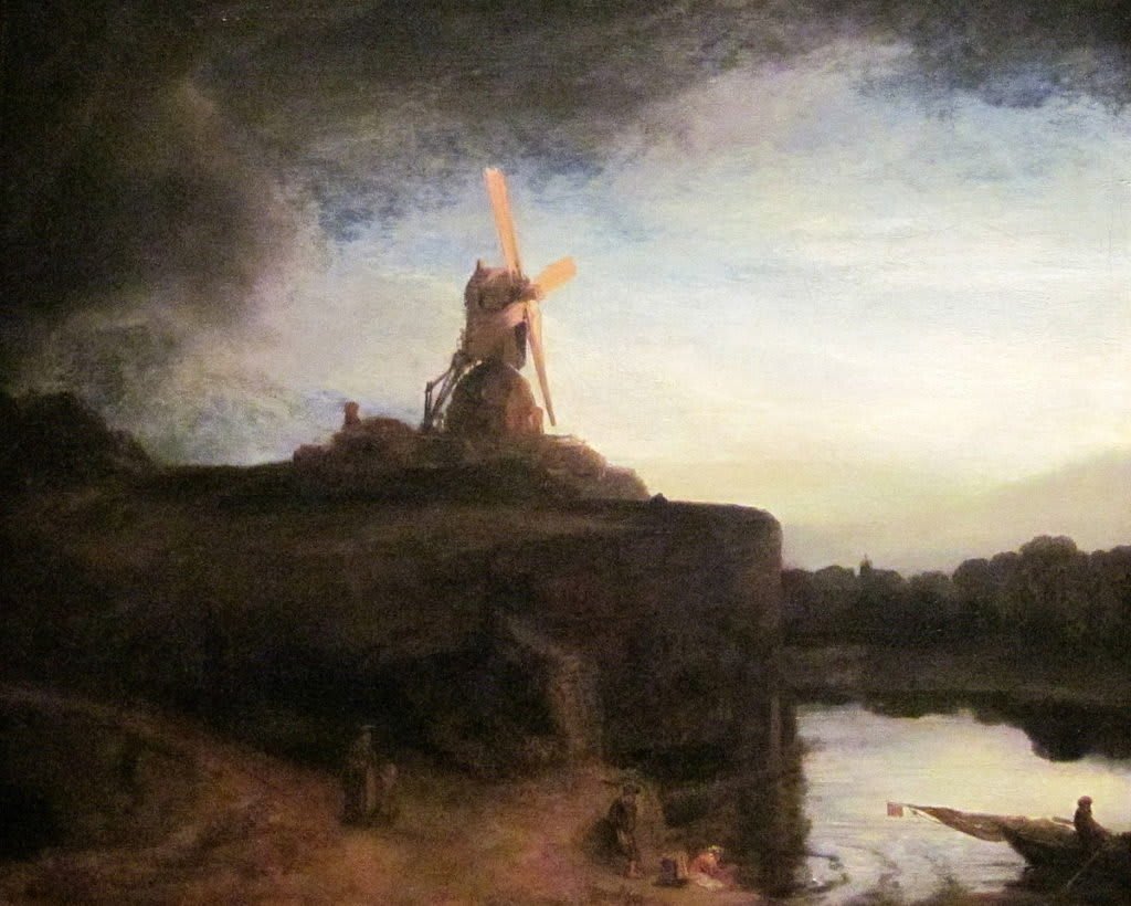 El Molino. 1648 - Óleo sobre lienzo (88 x 106 cm) - Galería Nacional de Arte, Washington (USA)