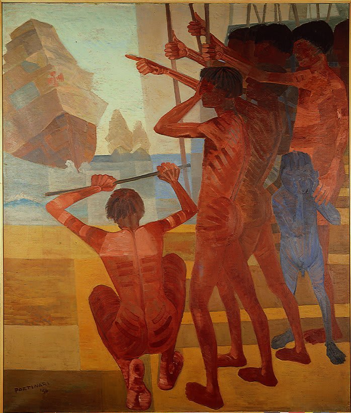 El grandioso mural Tiradentes