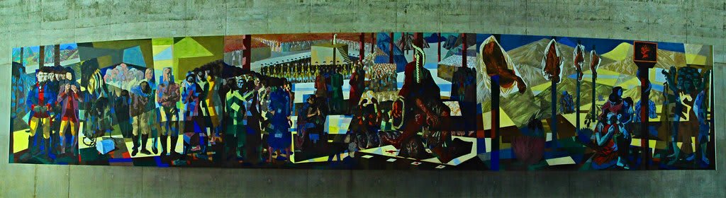 Obreros, obra de la serie Cenas Brasileñas