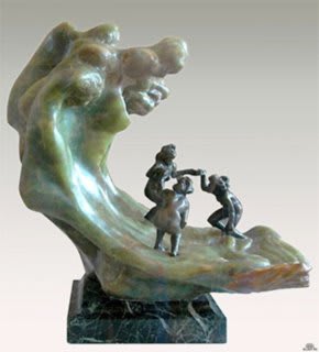 - The Wave or The Bathing Women, Camille Claudel (1897/1903) Rodin Museum, Paris