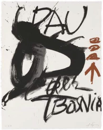 Un'opera emblematica di Antoni Tàpies, con un'estetica cruda e profonda