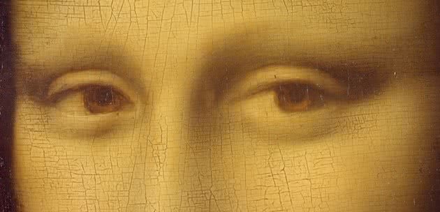 La Gioconda - Leonardo da Vinci - dettaglio