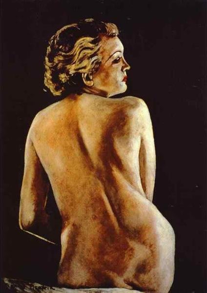 Nu de dos. Francis Picabia. 1942