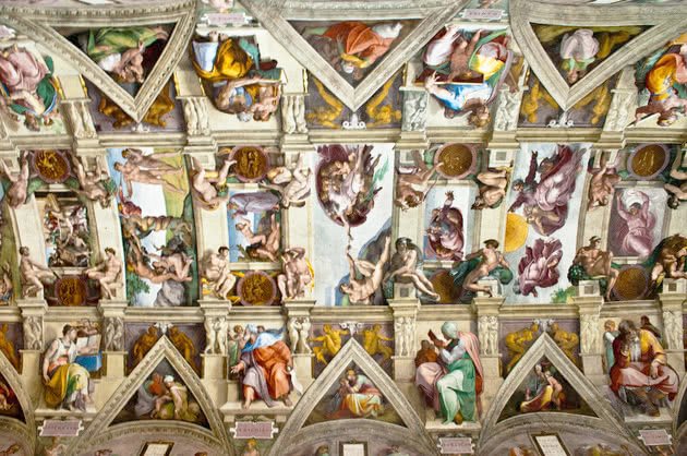 Sistine Chapel - Biography of Michelangelo Buonarroti and his works