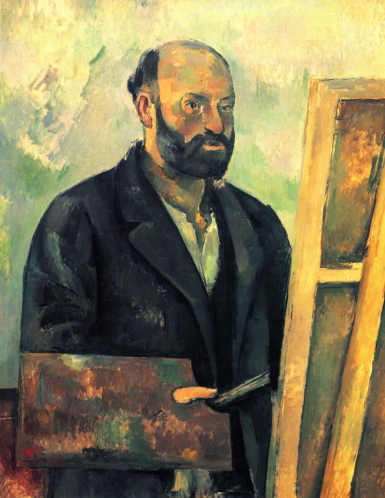 Autorretrato de Paul Cézanne, 1890