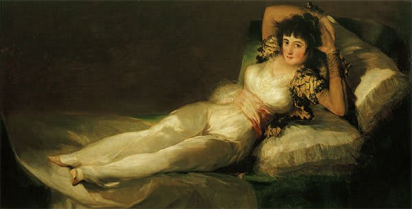 La Maja Vestida de Francisco de Goya, c 1800.1807