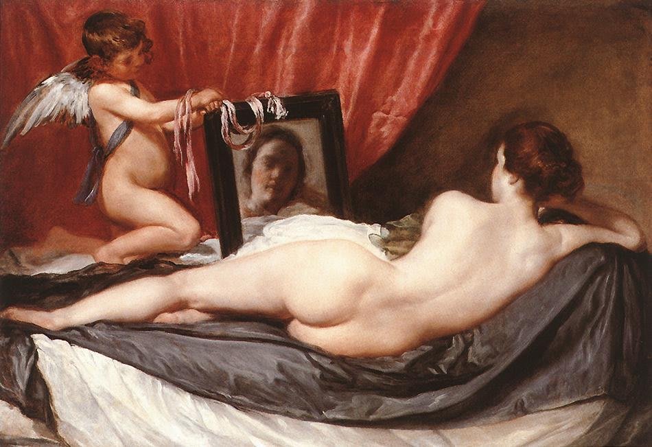 Venus al Espejo de Diego Velázquez, 1647