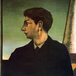 Selbstporträt von Giorgio de Chirico, 1911