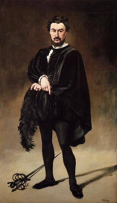 L'Acteur Tragique. Édouard Manet. 1865