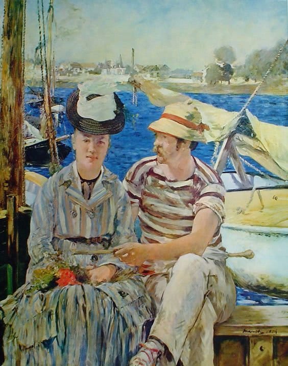 Argenteuil. Édouard Manet. 1874