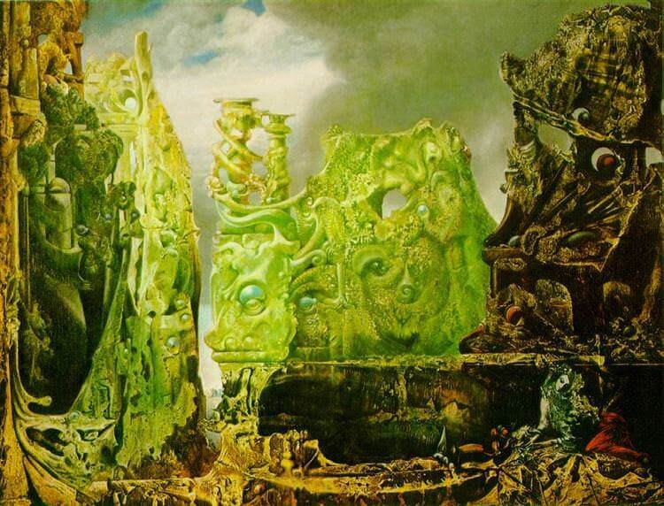 The Eye of Silence. Max Ernst. 1943