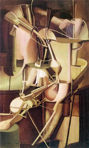 Marcel Duchamp, Il Passaggio della Vergine alla Sposa, opera fondamentale della sua fase pittorica