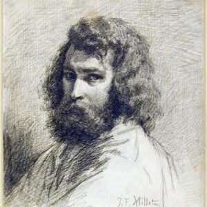 Jean-François Millet. Autoritratto 1881