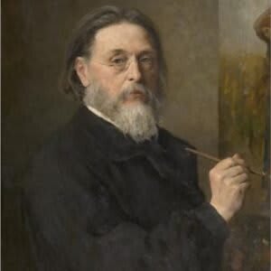 Jules Breton. Autoritratto. 1895