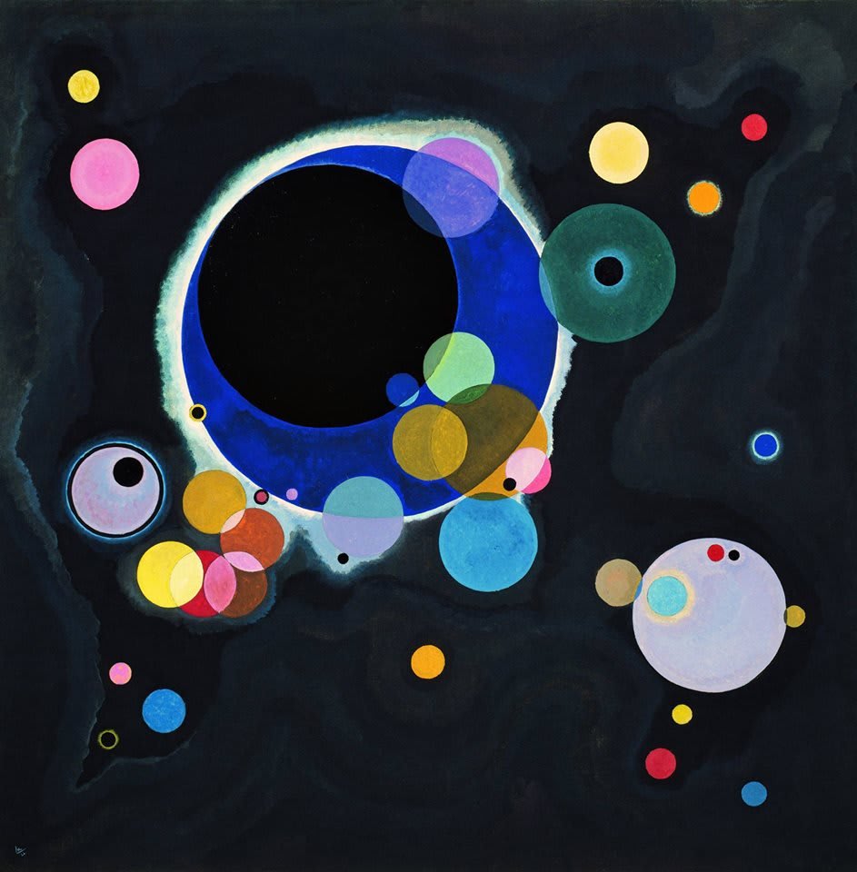 Quelques Cercles. Wassily Kandinsky. 1926.