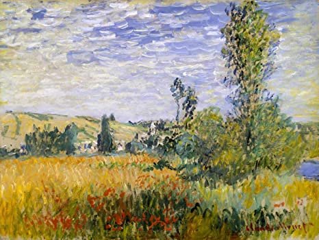Paysage à Vétheuil, tableau de Claude Monet de 1880