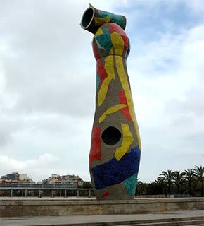 Sculpture à Barcelone