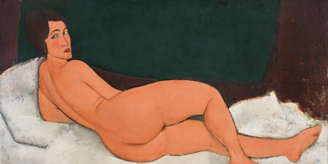 Amedeo Modigliani : Nu de dos