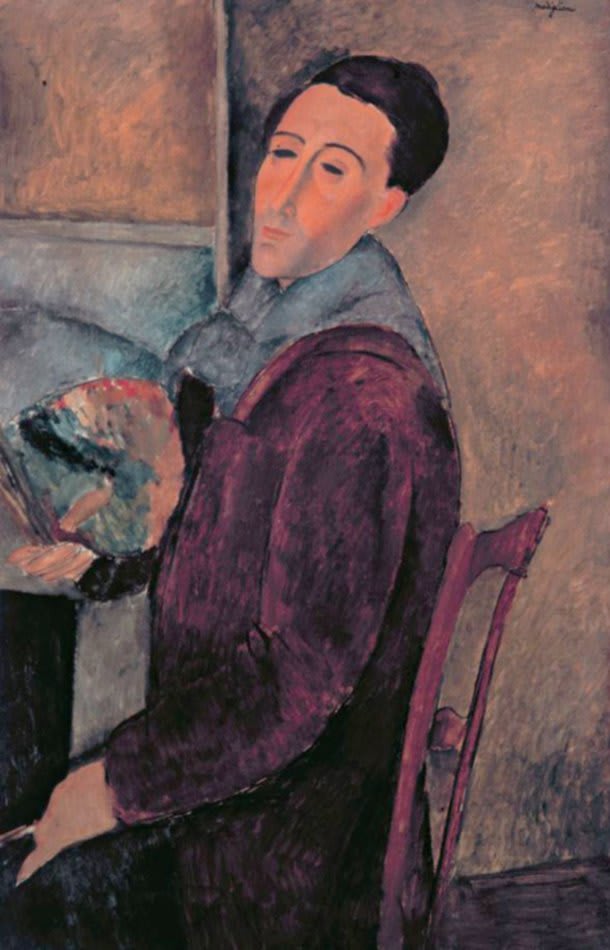 Autoportrait. Amedeo Modigliani. 1919