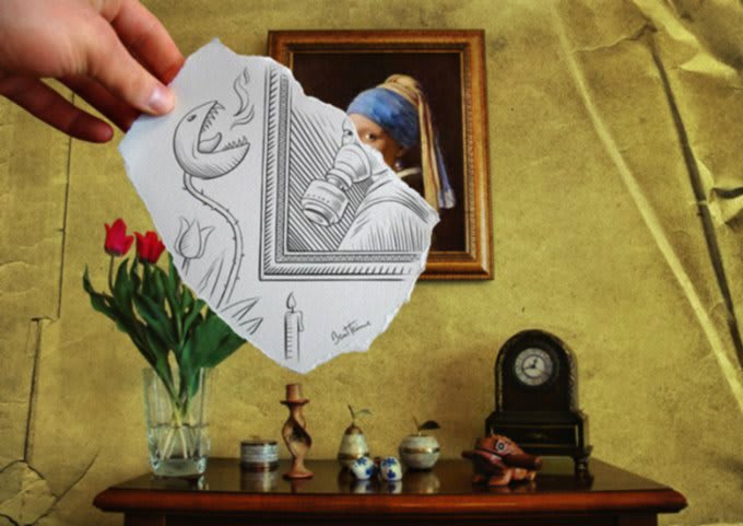 Ben Heine - photo et dessin