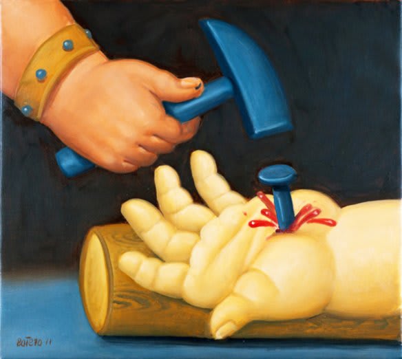 La Via Sacra, di Fernando Botero - predicando