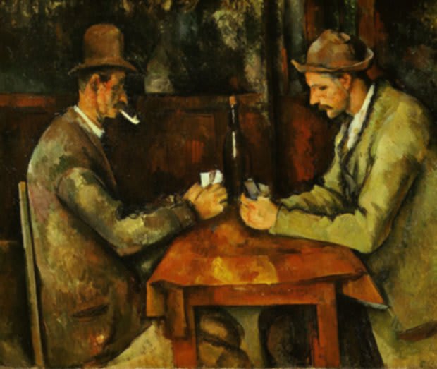 Les Joueurs de cartes, Paul Cézanne