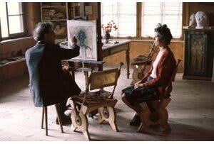 Alberto Giacometti dans son atelier