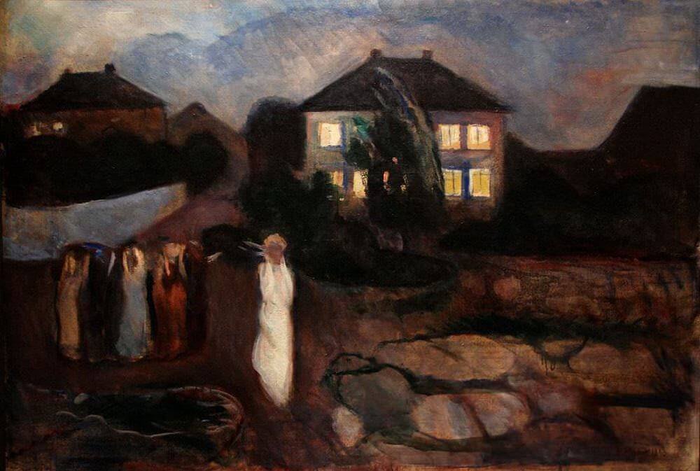La Tempête. Edvard Munch. 1893