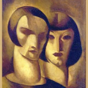 ismael nery, autoportrait avec adalgisa