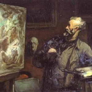 Portrait d'Honoré Daumier, un grand artiste réaliste