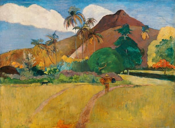 Paysage de Tahiti. Paul Gauguin. 1891
