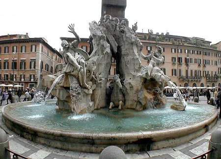 Fontana dei Quattro Fiumi di Bernini
