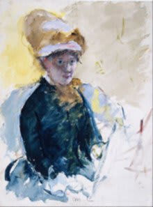 Autoportrait de Mary Cassatt
