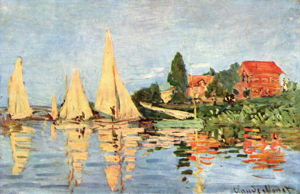 Regate ad Argenteuil di Claude Monet