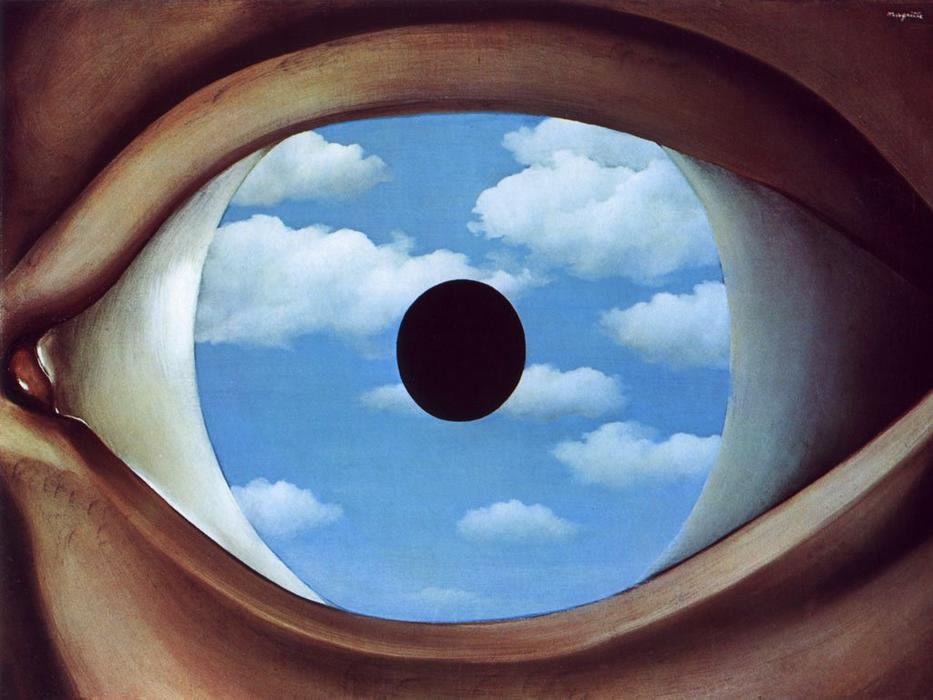 El Falso Espejo. René Magritte. 1928