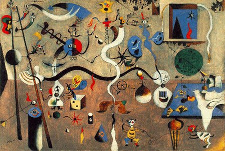 El Carnaval del Arlequín. Joan Miró. 1924-25