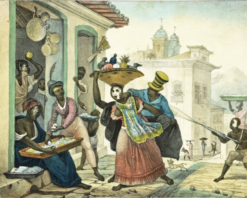Cena de Carnaval. Jean Baptiste Debret