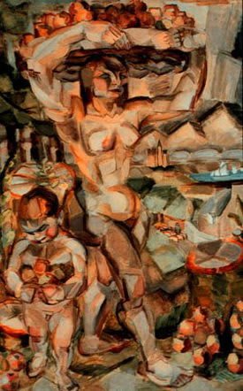 Überfluss. Henri Le Fauconnier. 1910