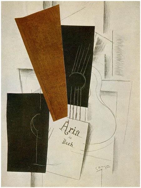 Kubistisches Gemälde von Georges Braque