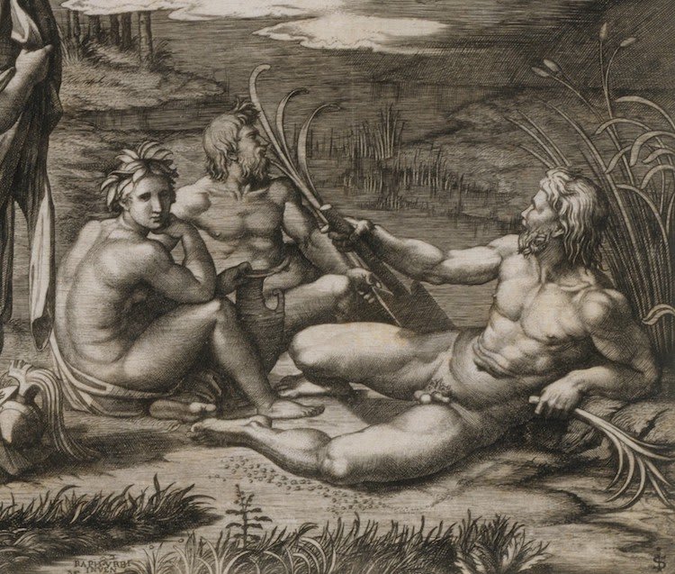 Dettaglio dell'incisione