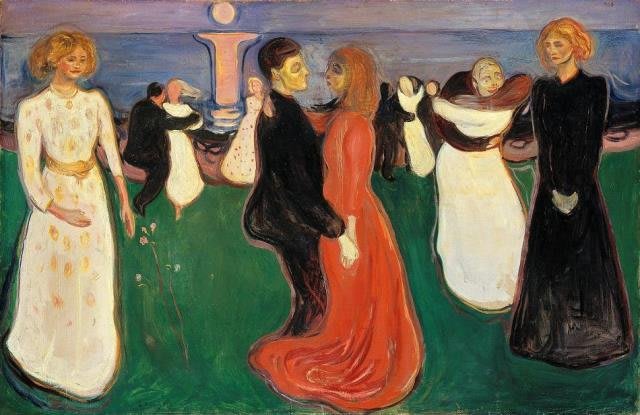Danza della Vita. Edvard Munch. 1899-1900