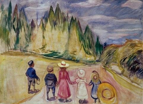 La Foresta delle Favole. Edvard Munch. 1901-02